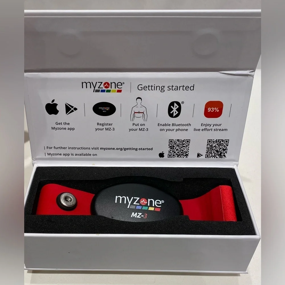 Myzone MZ-3 Heart Rate Monitor, New in Box